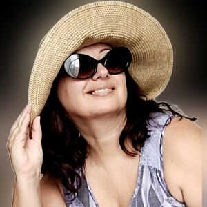 David & Young Women's 100%Paper Packable Floppy Braided SunHat One Size